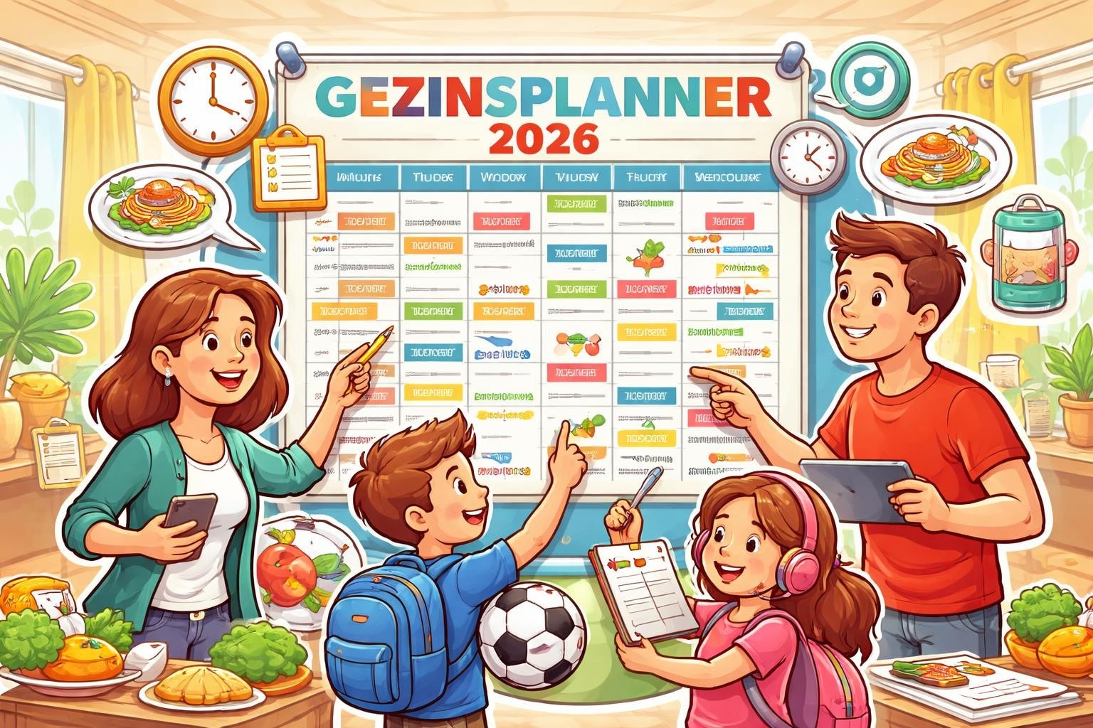 Beste family planner kiezen voor jouw gezin in 2026