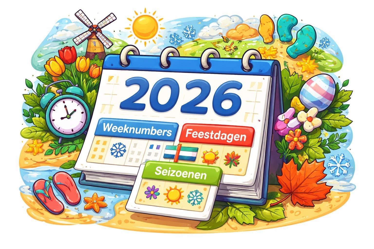 Nederlandse kalender 2026: Alles wat je moet weten