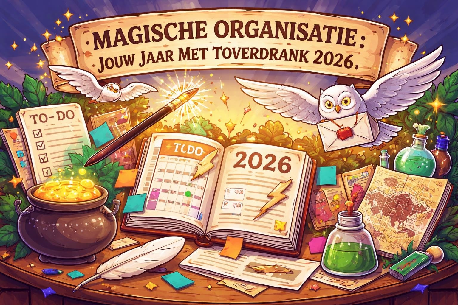 Harry Potter kalenders: een magische tijdsplanning in 2026
