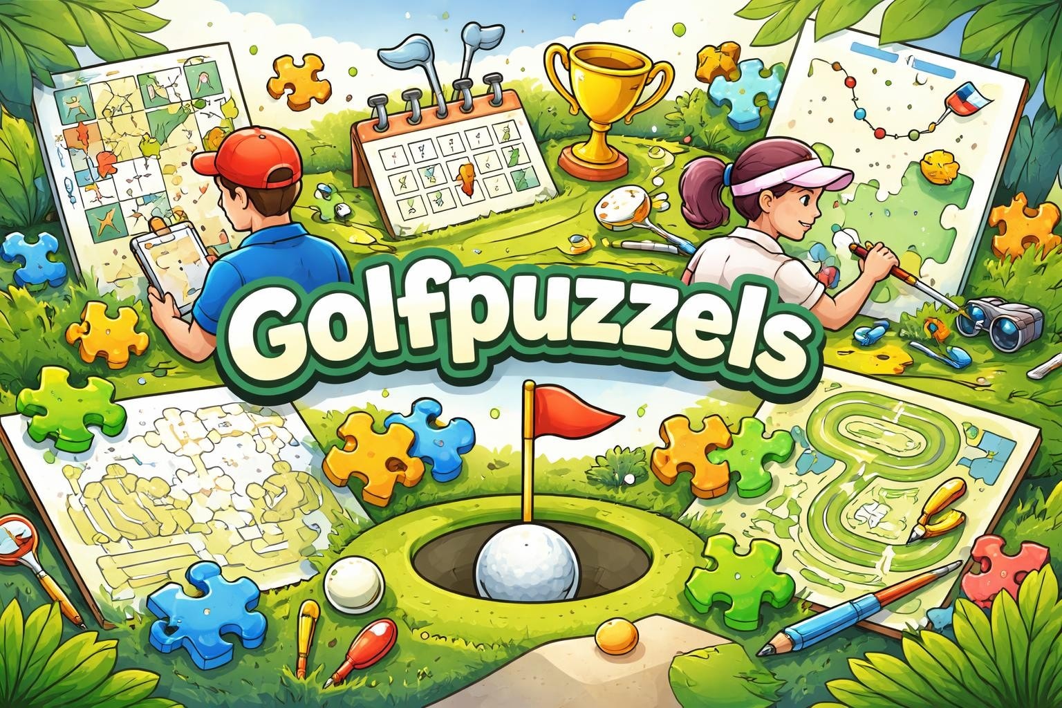 Golf puzzels: uitdaging voor elke golfliefhebber
