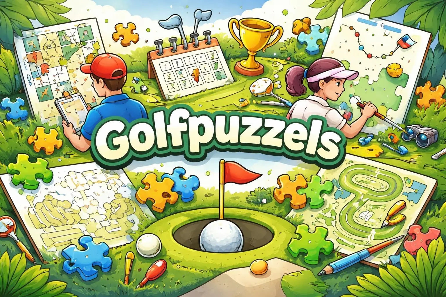 Golf puzzels: uitdaging voor elke golfliefhebber