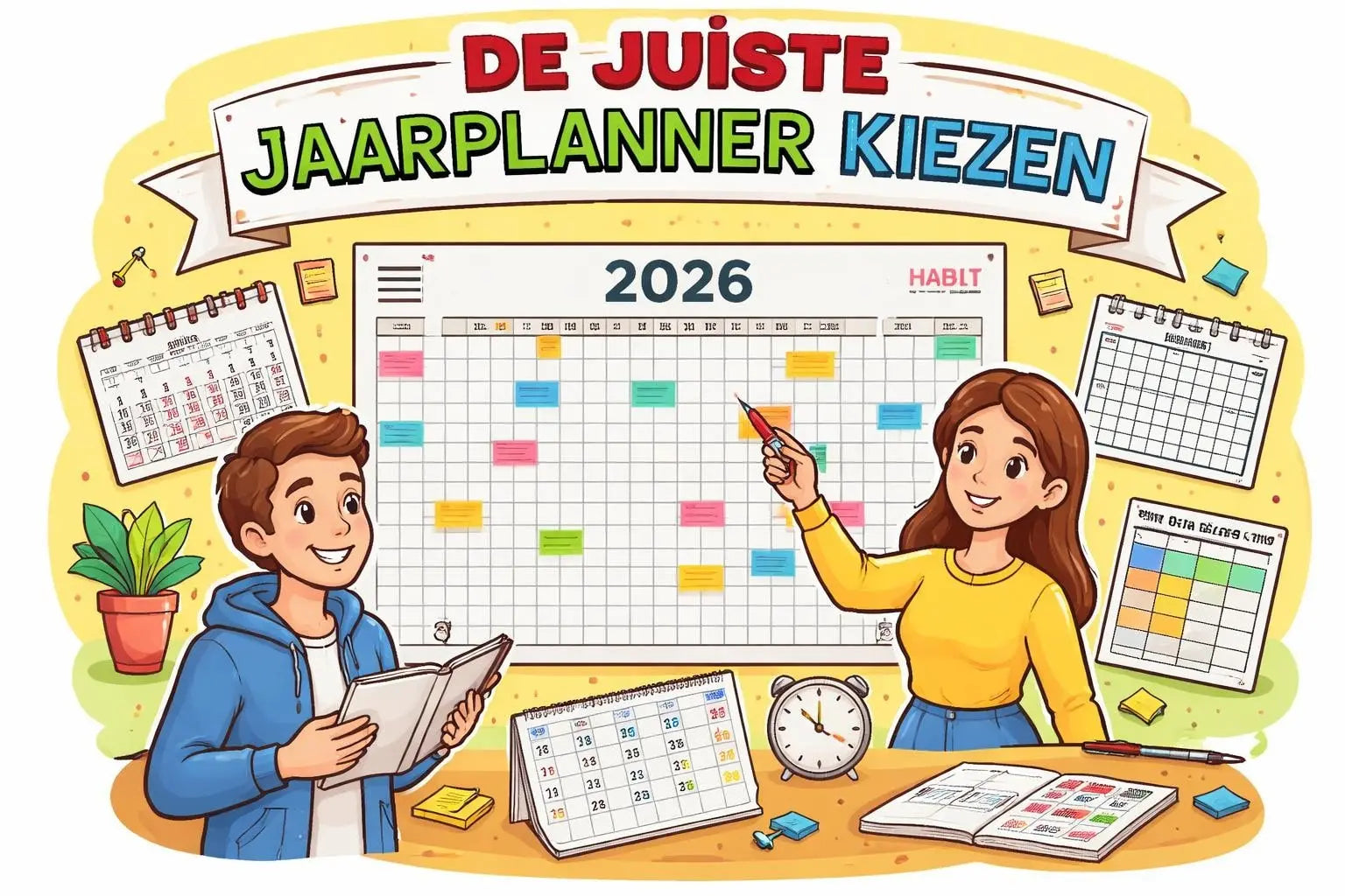 Jaarkalender kopen: zo kies je de perfecte wandkalender