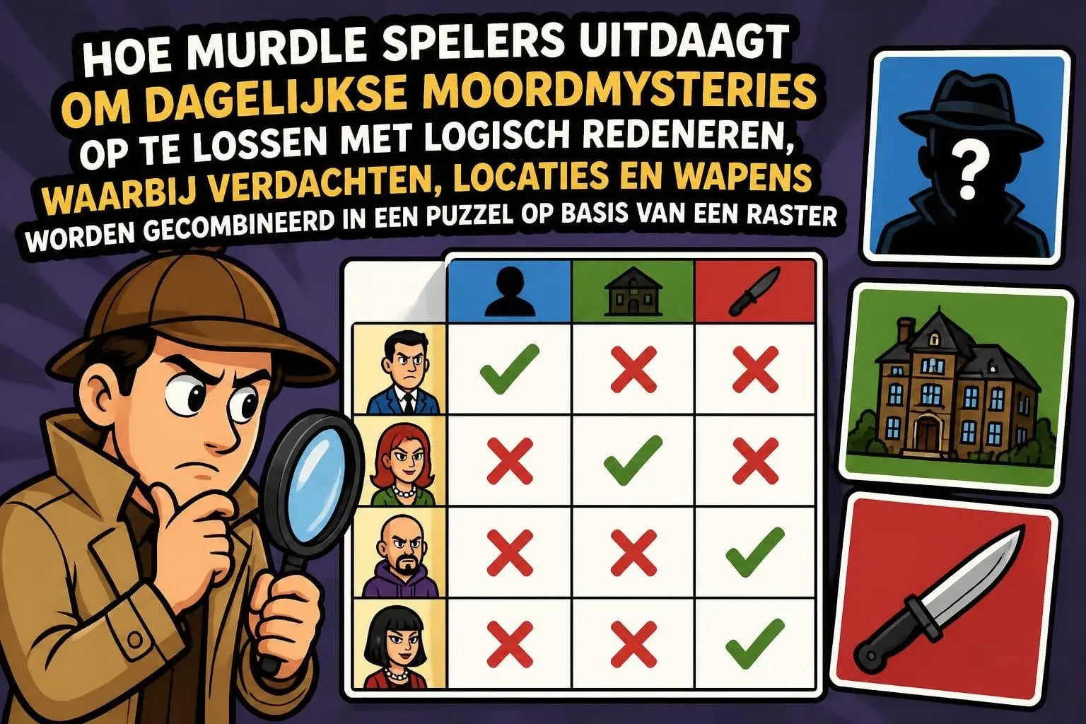 Murdle: Het mysterieuze moordspel voor puzzelaars
