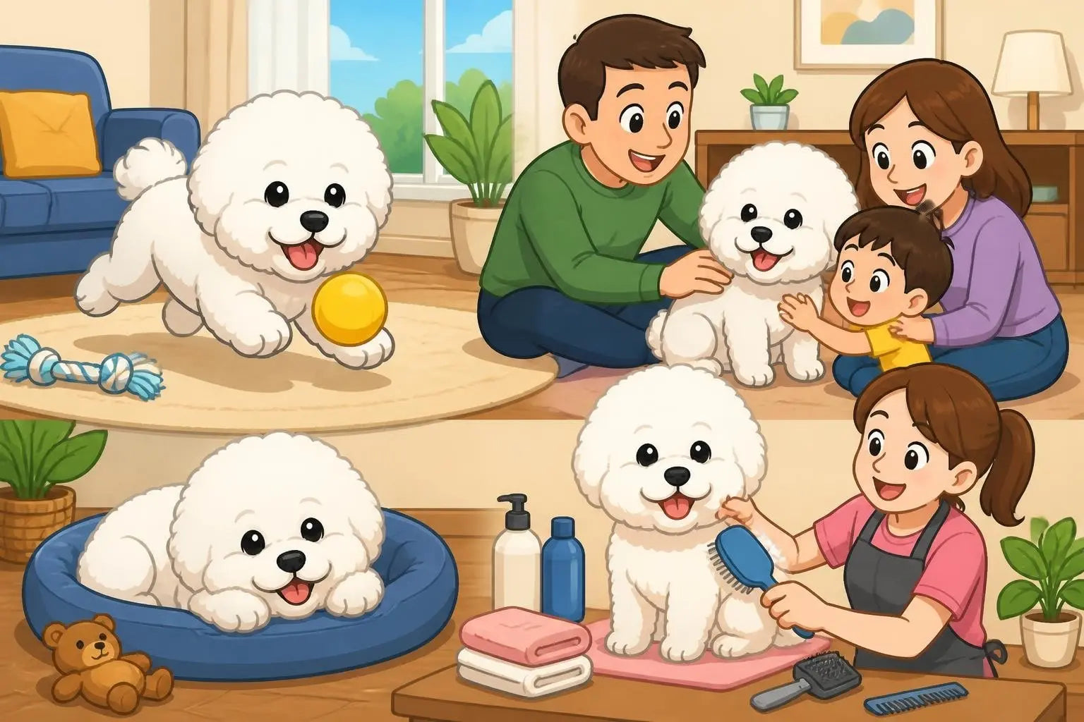 Bichon frisé: Een charmante metgezel vol vreugde