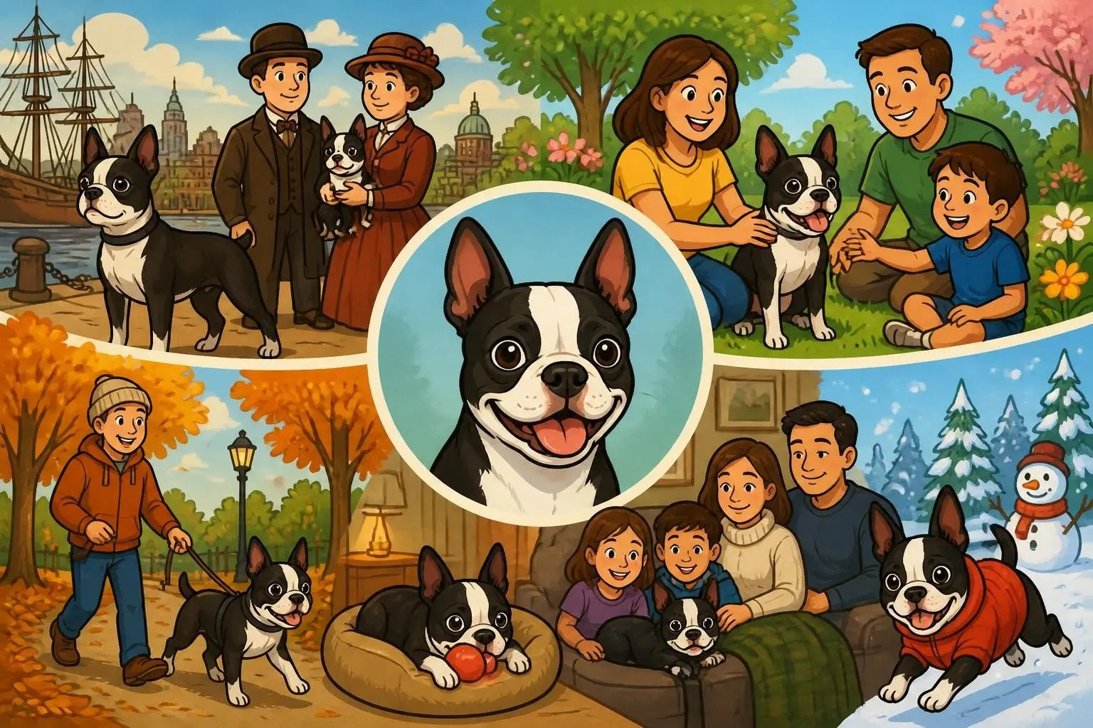 Boston terrier: karakter, gezondheid en dagelijkse zorg