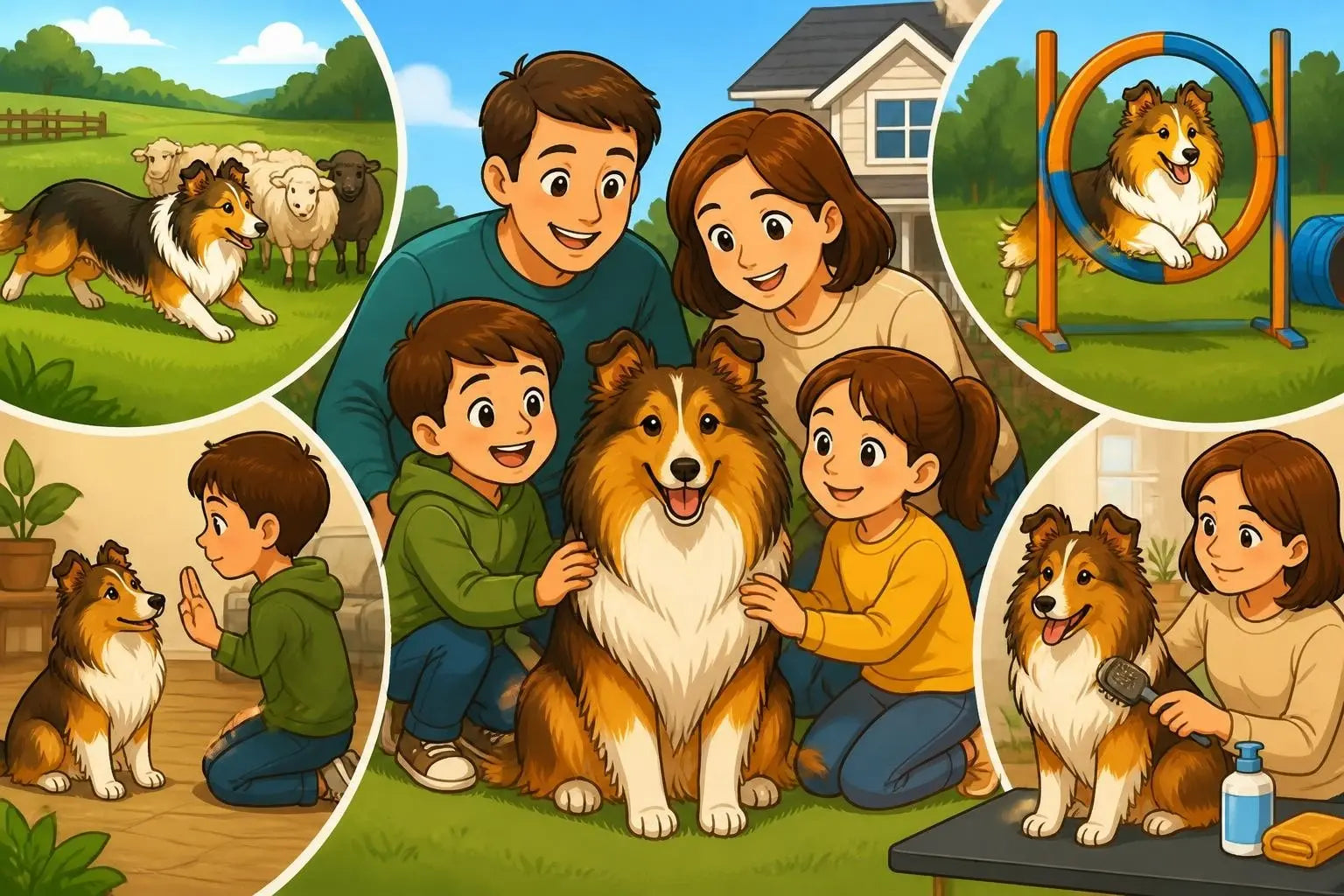 Shetland sheepdog: alles over dit trouwe ras