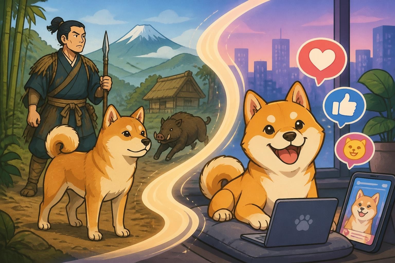 Shiba inu: het verhaal achter Japans favoriete ras