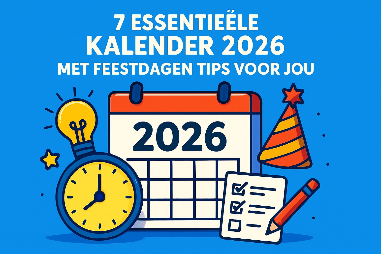 7 Essentiële Kalender 2026 Met Feestdagen Tips Voor Jou