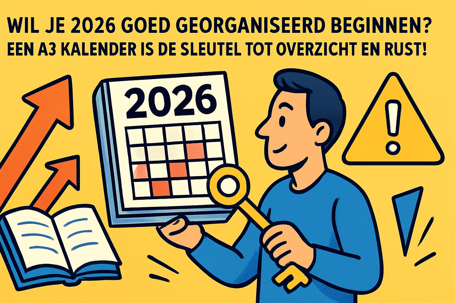 A3 Kalender 2026: Tips Voor Jouw Perfecte Jaarplanner