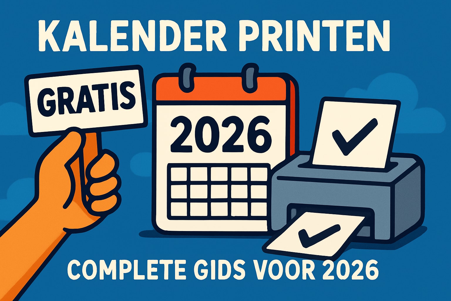 Gratis Kalender Printen: Complete Gids Voor 2026