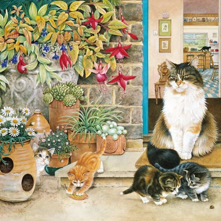 Alipson Agneatha And Her Kittens Puzzel 1000 stukjes