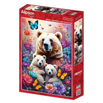 Alipson Bears - Maternal Love Collection Puzzel 1000 stukjes