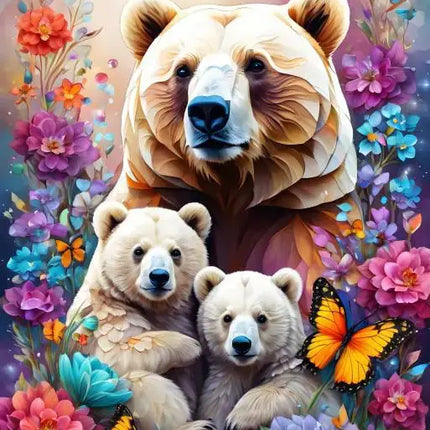Alipson Bears - Maternal Love Collection Puzzel 1000 stukjes