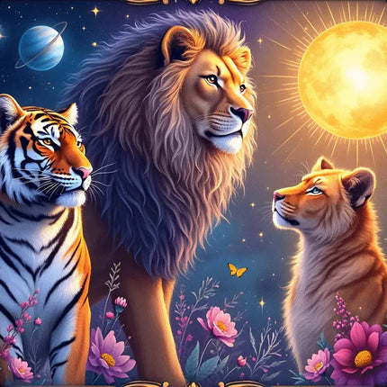 Alipson Cats Cosmos Puzzel 1000 stukjes