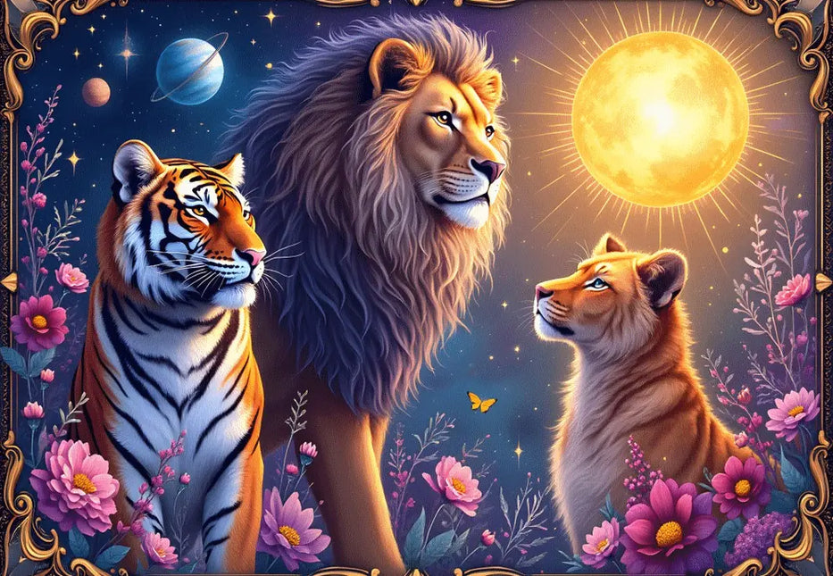 Alipson Cats Cosmos Puzzel 1000 stukjes