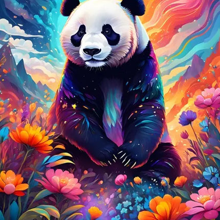 Alipson Colorful Panda Puzzel 1000 stukjes