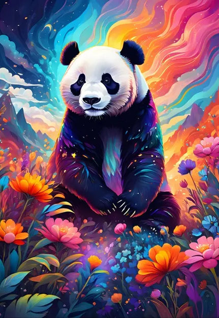 Alipson Colorful Panda Puzzel 1000 stukjes