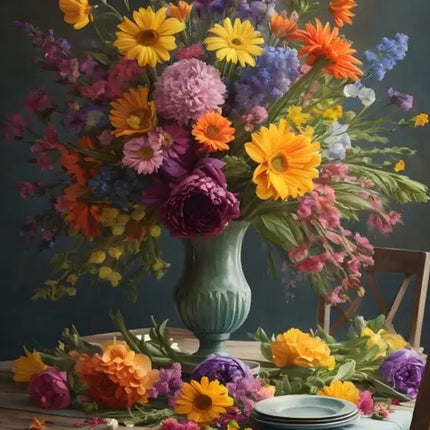 Alipson Flower Bouquet Puzzel 1000 stukjes