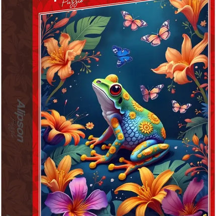 Alipson Kikker en Vlinder Puzzel 1000 stukjes