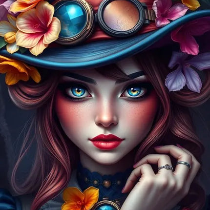 Alipson Lady in a Hat Puzzel 1000 stukjes