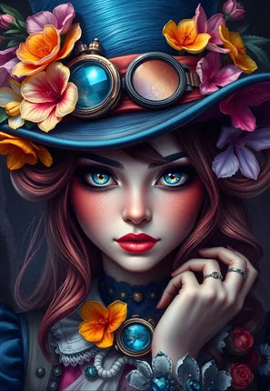 Alipson Lady in a Hat Puzzel 1000 stukjes