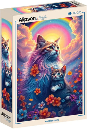 Alipson Rainbow Cats Puzzel 1000 stukjes