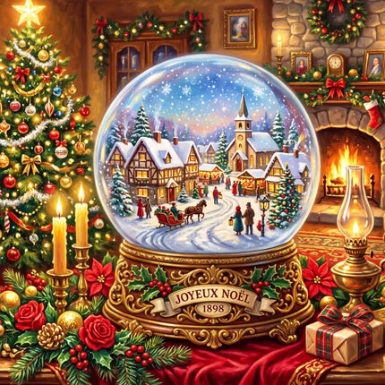 Alipson The Christmas Eve Snow Globe Puzzel 1000 stukjes