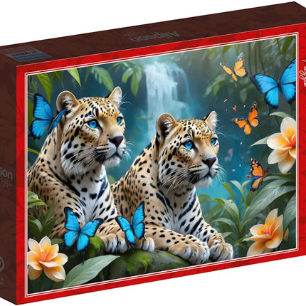 Alipson The Two Leopards Puzzel 1000 stukjes