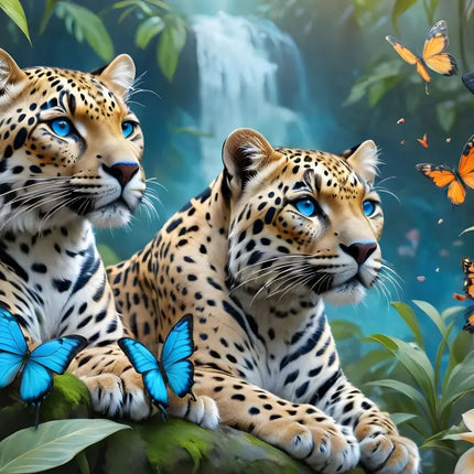 Alipson The Two Leopards Puzzel 1000 stukjes