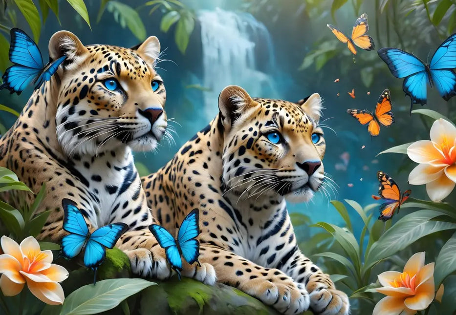 Alipson The Two Leopards Puzzel 1000 stukjes
