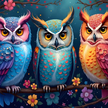 Alipson Uilen en Betoverende Nacht Puzzel 1000 stukjes