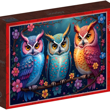 Alipson Uilen en Betoverende Nacht Puzzel 1000 stukjes