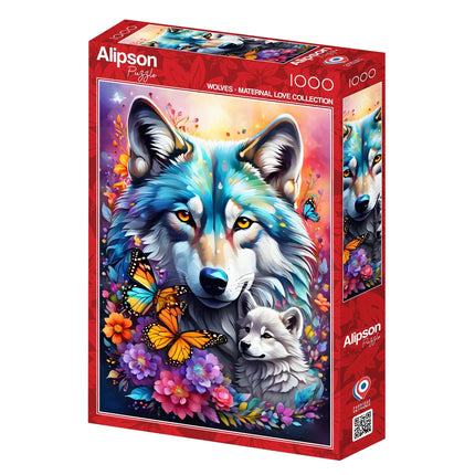 Alipson Wolves- Maternal Love Collection Puzzel 1000 stukjes