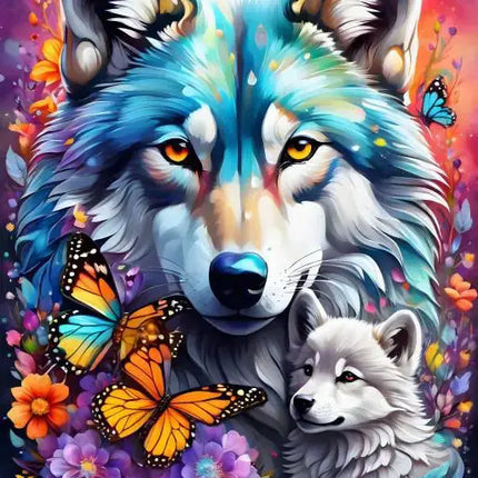 Alipson Wolves- Maternal Love Collection Puzzel 1000 stukjes