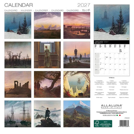 Allaluna C.D. Friedrich Kalender 2027
