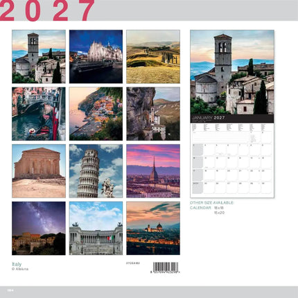 Allaluna Italie Kalender 2027