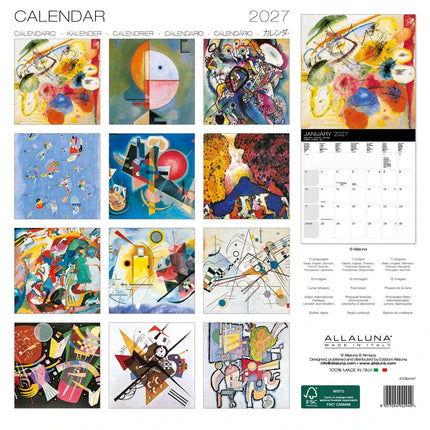 Allaluna Kandinsky Kalender 2027