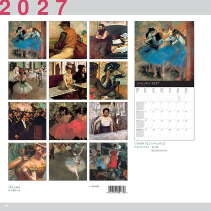 Allaluna Manet Kalender 2027