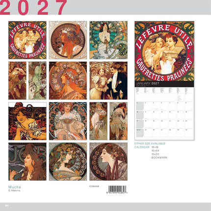 Allaluna Mucha Kalender 2027