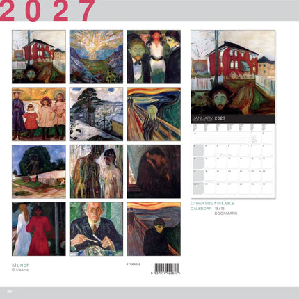 Allaluna Munch Kalender 2027