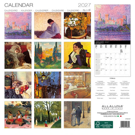 Allaluna Post Impressionists Kalender 2027