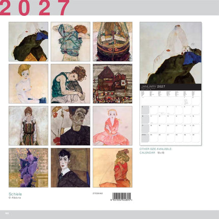 Allaluna Schiele Kalender 2027