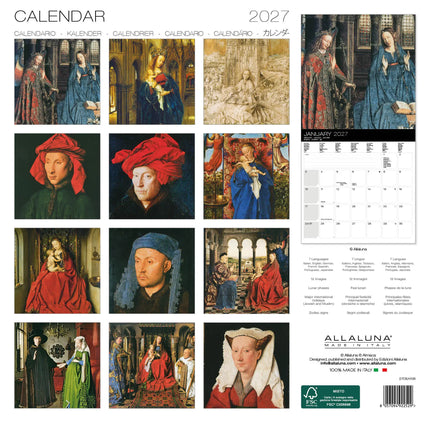 Allaluna Van Eyck Kalender 2027