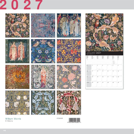 Allaluna William Morris Kalender 2027