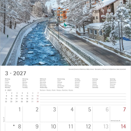 AlphaEdition Alpen Kalender 2027