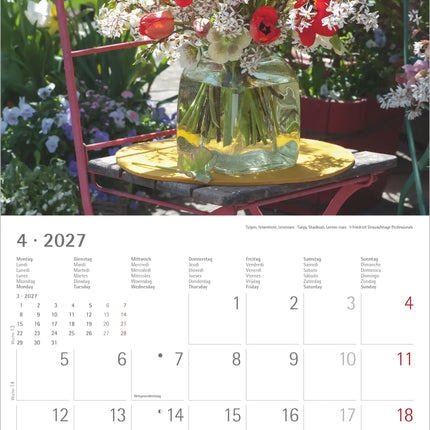 AlphaEdition Bloemen Dromen Kalender 2027