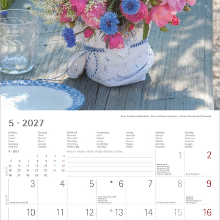 AlphaEdition Bloemen Dromen Kalender 2027