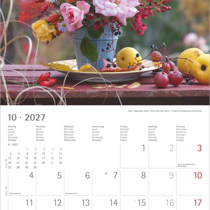 AlphaEdition Bloemen Dromen Kalender 2027