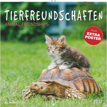 AlphaEdition Dier Vriendschappen Kalender 2027