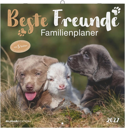 AlphaEdition FamiliePlanner Beste Vrienden Kalender 2027